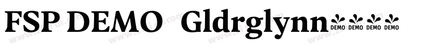 FSP DEMO   Gldrglynn字体转换
